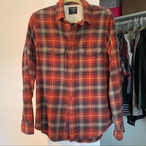 Abercrombie & Fitch Men’s plaid top